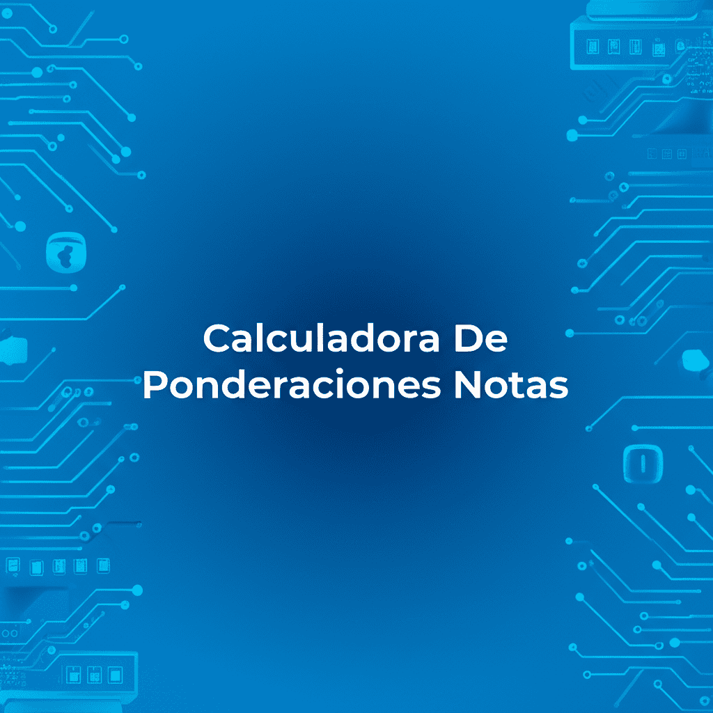 Una imagen ilustrativa de una calculadora digital mostrando resultados de ponderaciones de notas.