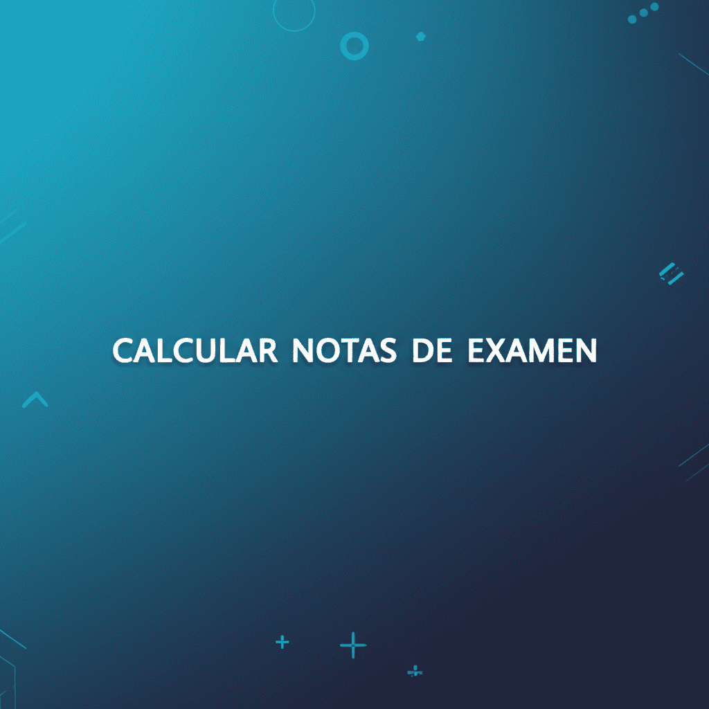 Persona calculando notas de examen en una calculadora